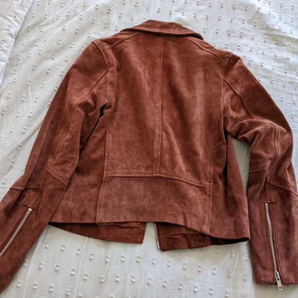 H&M suede biker jacket - Picture 2 of 7